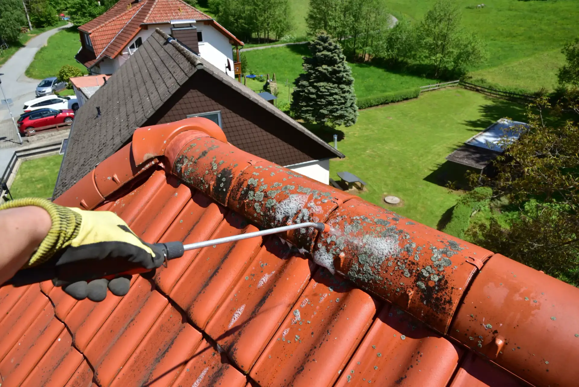 service de nettoyage rooftop en Brussels